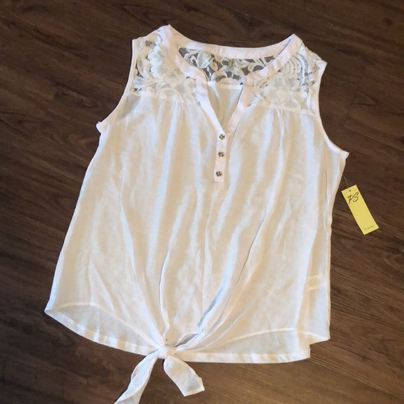 Perseption Tops - NWT Perseption Concept Sleeveless Blouse Size XL